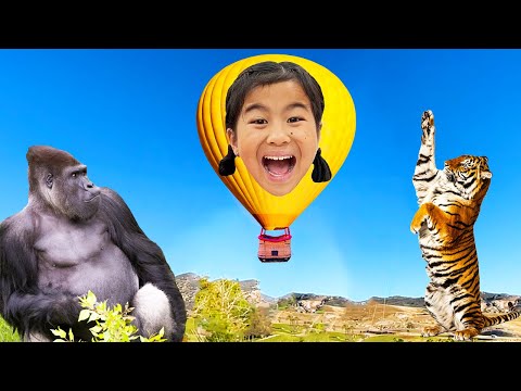 Jannie Goes to the Zoo and Learns about Animals | San Diego Wildlife Zoo