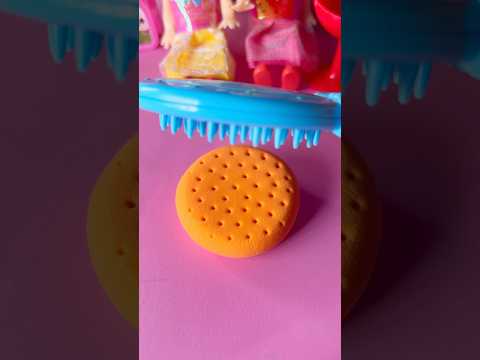 DIY How to make polymer clay biscuit #diy #miniature #shorts #trendingshorts