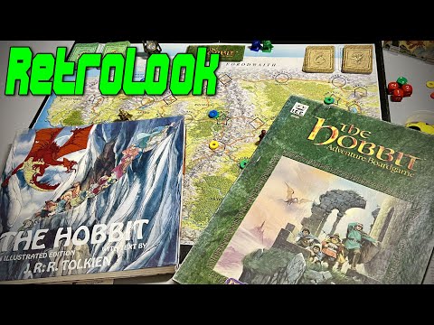 The Hobbit: Adventure Board Game (1995) (RetroLook)