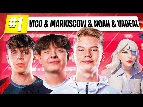 The MOST DOMINANT Squad Ever... 😳 | Vadeal, Noahreyli & MariusCOW