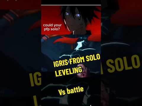 IGRIS from SOLO LEVELING.           PFP VS BATTLES