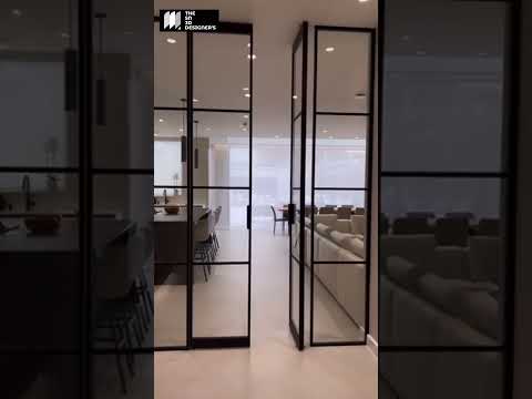 modern glass door models 2025 | premium loft door model | interior design