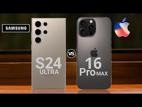 Samsung galaxy S24 Ultra VS iphone 16 Pro Max