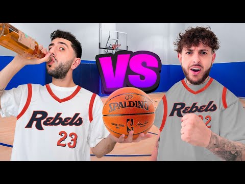 Basketball 1v1 VS Sherman but I was DRUNK… (Bad Idea)