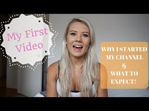 FIRST EVER VIDEO || Why I started YouTube