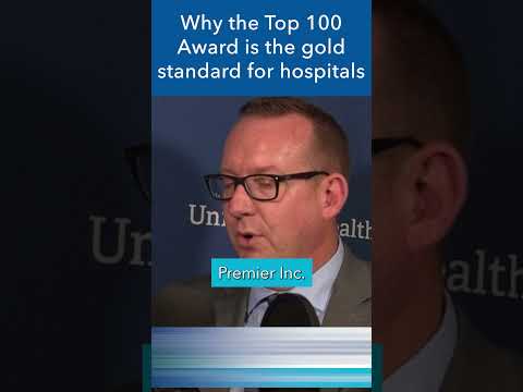 Why the Top 100 Award is the gold standard for hospitals. #shorts