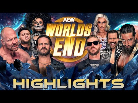 AEW Worlds End 2024 - Highlights