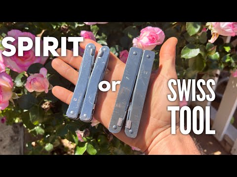 Victorinox Spirit vs Swisstool - Multitool Comparison