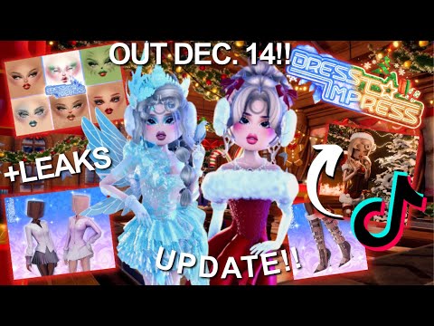 DRESS TO IMPRESS WINTER UPDATE NEWS! *RELEASE DATE, NEW QUEST + LEAKS!*