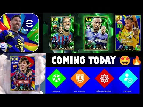 What's coming today after UPDATE ? Free *MULTIPLE BOOSTER* Messi Card 🤩🔥 Free Rewards, New Packs |