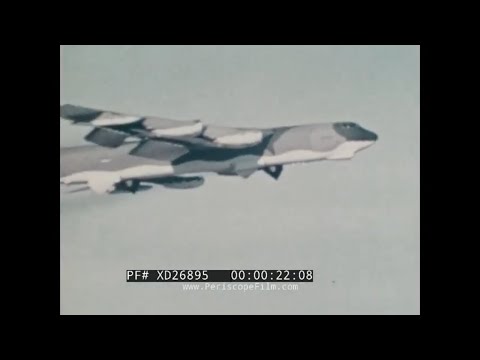 1970s STRATEGIC AIR COMMAND FOOTAGE   B-52, SR-71, U-2, TITAN II, MINUTEMAN MISSILE XD26895