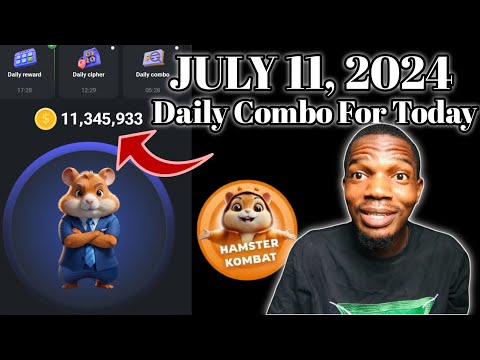 Hamster Kombat Daily Combo July 11, 2024 Hamster Kombat Combo Today | Daily Combo Hamster Kombat