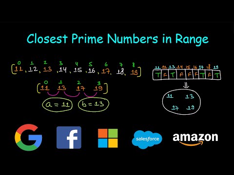 Closest Prime Numbers in Range | Leetcode #2523