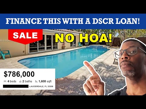 How to Use DSCR Loans To Purchase This Dream Fort Lauderdale Pool Home With No HOA!