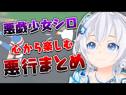 人間への悪行を楽しみつつ時折優しさを見せるシロ【#シロ生放送：10/09】