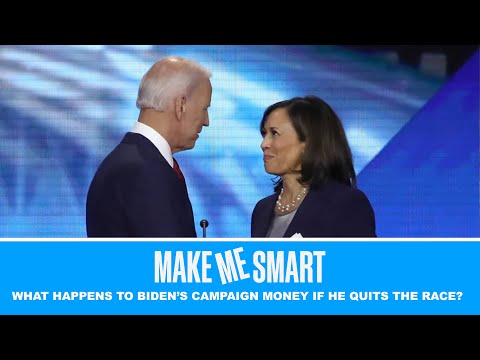 What Happens to Biden’s Campaign Money if He Quits the Race? | Economics on Tap | Make Me Smart