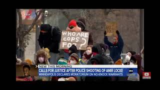 JJSTICE FOR AMIR PROTESTS IN DAY 2. MINN DECLARES MORATORIUM ON NO KNOCK WARRANTS🤔🤔. A MUST WATCH 💪🏾