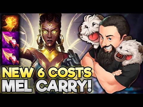 6 Cost Mel - Finally a 2 Star 6 Cost in Action!! | TFT Into the Arcane | Teamfight Tactics