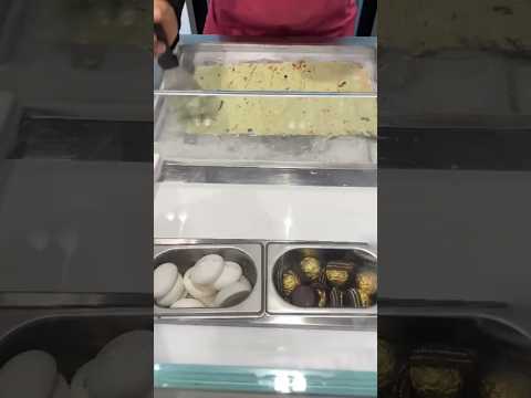 Matcha Berry Rolled Ice Cream #rolled_ice_cream #london #westfield