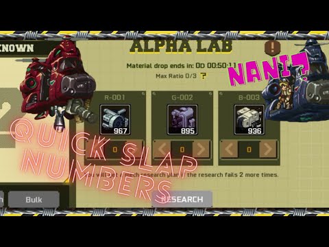 Metal slug commander | Alpha Lab. Quick slap numbers. Nani!?