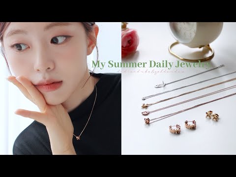 (SUB) My summer jewelry collection / Korean accessories