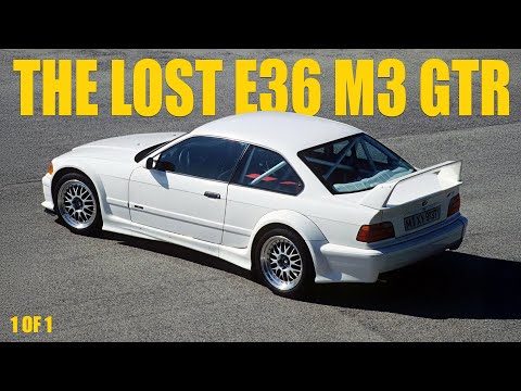 BMW E36 M3 GTR Strassenversion: A Street-Legal Race Car That Never Was