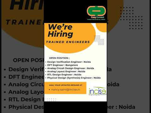 We are hiring Trained Engineers