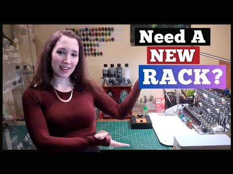 Need A New Rack?     Vallejo Acrylics Paint Stands