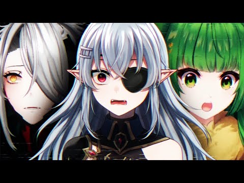 VTubers Survive Demonologist ft. Zentreya And HarukaKaribu