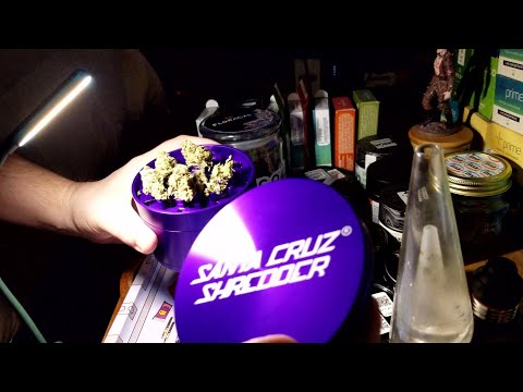 🌿 Using My New Santa Cruz Shredder Jumbo Grinder for the 1st Time! 🎉💜