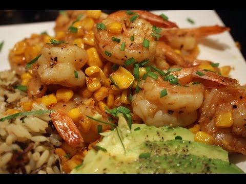 Hot & Spicy Fried Corn & Shrimp Recipe