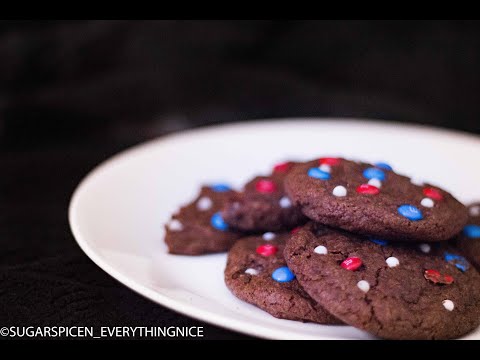 The Best Double Chocolate M n M Cookies