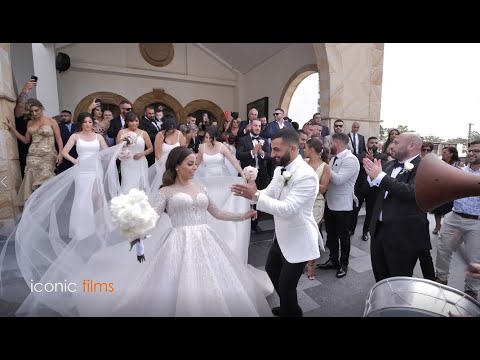 Bride and Groom Leave Wedding Ceremony