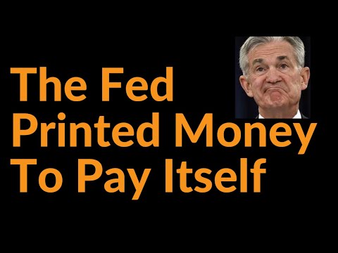 The Fed Printed Money To Pay Itself (Plus Why I Don't Promote Altcoins)