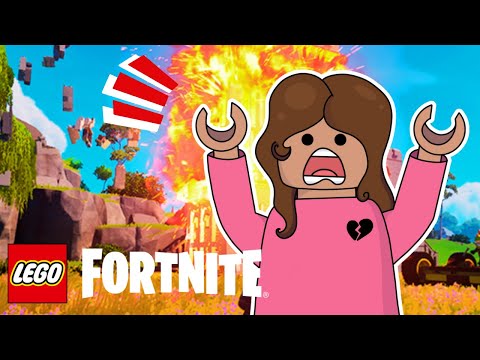 FIRST TIME playing LEGO FORTNITE ft:  @SxndayGG