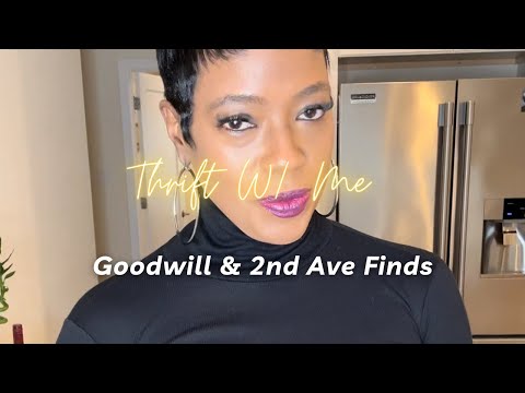 Thrift With Me: Goodwill & 2nd Ave Finds | Msglamdoll Tv