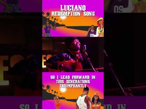 Luciano singing Bob Marley’s ‘Redemption Song’! #reggaemusic #bobmarley #rootsreggae