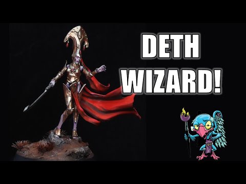 Painting a Vampiric Necromancer for Deth Wizards! - HC 451