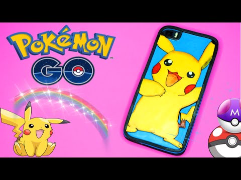 Pikachu mobile case in 2 minutes | Pokemon GO DIY