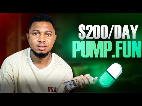 How To Make $200 DAILY on PUMP.FUN Trading MEMECOINS