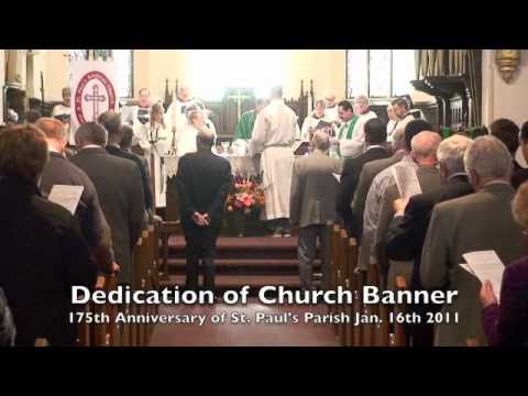 175th Dedication of Church Banner