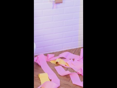 When they play with toilet paper 🙄🧻 A smart parenting hack