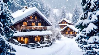 Heavy Snowfall In Grindelwald Village Switzerland 🇨🇭 Winter Wonderland ❄️4K