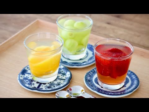 Fruit Jelly Recipe - Japanese Cooking 101