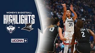 HIGHLIGHTS | UConn Women's Basketball vs. Providence