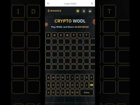 Binance crypto wodl complete answers Round 5 of 5 || Binance crypto wodl 8 letters answer