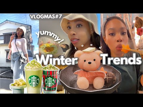 Trying Japan’s Winter Food  Trends 🇯🇵❄️🍲| vlogmas  #7