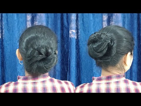 Easy & Quick Hairstyles Juda With Rubber Band 🤩 Simple Hairstyles For Long & medium Hair ♥️