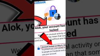 Your account has been locked #facebook #unlockfb #fb