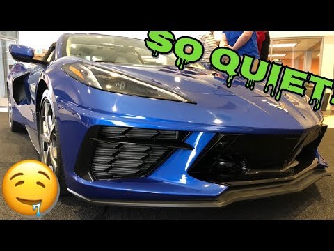 UP CLOSE with the 2020 C8 Corvette w/COLD START! Full HD Coverage